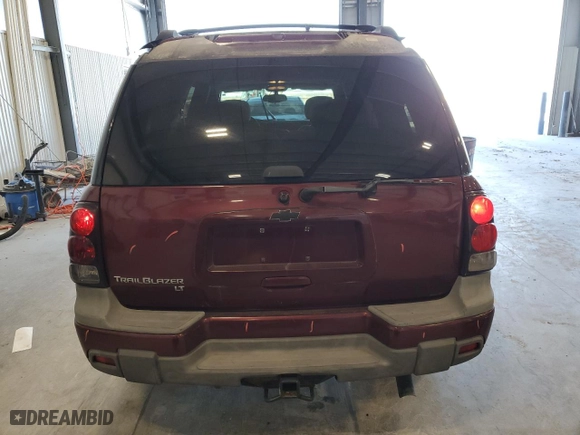 2005 Chevrolet TrailBlazer LS with VIN 1GNET16S056187876, listed as a Copart auction lot 42820305 with 186,917 mi miles and Salvage Title. Bid and sale history available at carsss.com. Image 6.