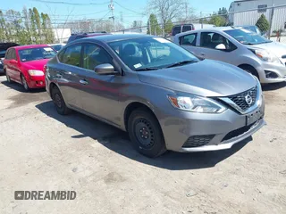 2016 Nissan Sentra S with VIN 3N1AB7AP8GL647670, listed as a IAAI auction lot 42141355 with 257,526 mi miles. Bid and sale history available at carsss.com. Image 1.