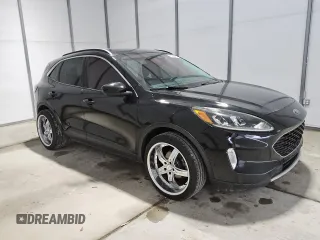 2020 Ford Escape SEL with VIN 1FMCU0H61LUB18061, listed as a Copart auction lot 56201525 with 75,464 mi miles and Clean title. Bid and sale history available at DreamBid. Image 4.