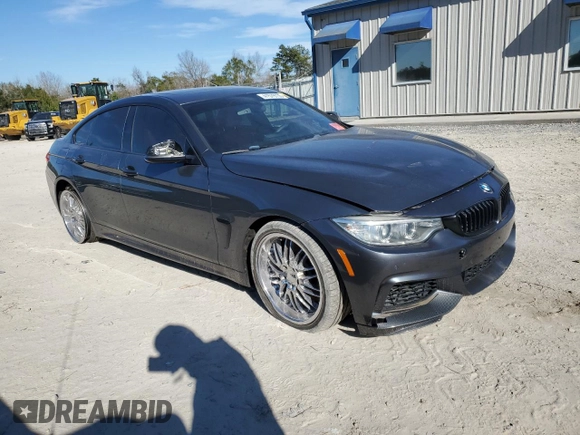 2015 BMW 4 Series 435i with VIN WBA4B1C55FD954945, listed as a Copart auction lot 41579735 with Not Provided miles and Clean Title. Bid and sale history available at DreamBid. Image 4.