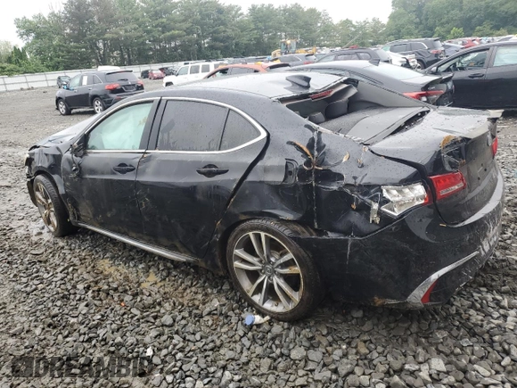 2020 Acura TLX Technology z VIN 19UUB2F47LA000479, wystawiony jako Copart lot #53429265 z przebiegiem Nie podano mil oraz Szkoda całkowita • Salvage title. Historia ofert i sprzedaży dostępna na DreamBid. Obrazek 2.