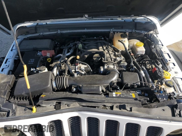 2021 Jeep Wrangler Unlimited Rubicon с VIN 1C4JJXFG4MW838808, выставлен на аукционе Copart как лот 57684355 с пробегом 45 240 миль миль и Списание • Salvage title. История ставок и продаж доступна на DreamBid. Изображение 12.