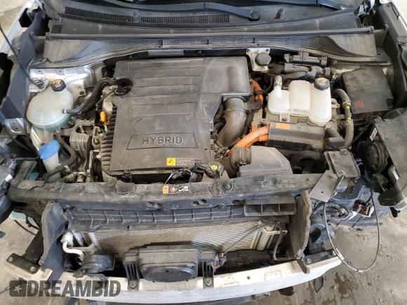 2017 Kia Niro LX with VIN KNDCB3LC6H5049927, listed as a Copart auction lot 62688124 with 123,870 mi miles and Salvage Title. Bid and sale history available at DreamBid. Image 12.
