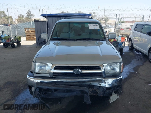 1999 Toyota 4Runner SR5 with VIN JT3GN86R5X0120573, listed as a IAAI auction lot 42450908 with 161,227 mi miles and . Bid and sale history available at DreamBid. Image 12.