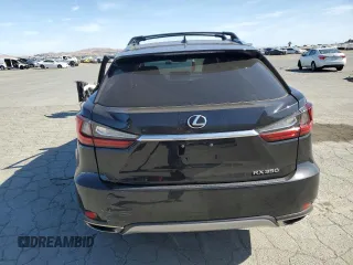 2021 Lexus RX 350 with VIN 2T2HZMDAXMC285929, listed as a Copart auction lot 58866925 with 19,464 mi miles and Salvage title. Bid and sale history available at DreamBid. Image 6.