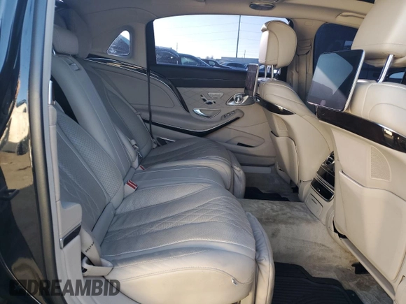 2018 Mercedes-Benz S 560 Maybach with VIN WDDUX8GB1JA363413, listed as a Copart auction lot 80050514 with 118,315 mi miles and Clean Title. Bid and sale history available at DreamBid. Image 10.