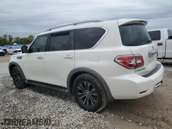 2017 Nissan Armada Platinum z VIN JN8AY2ND4H9003743, wystawiony jako Copart lot #51065965 z przebiegiem 93 801 mil mil oraz Szkoda całkowita • Salvage title. Historia ofert i sprzedaży dostępna na DreamBid. Obrazek 2.