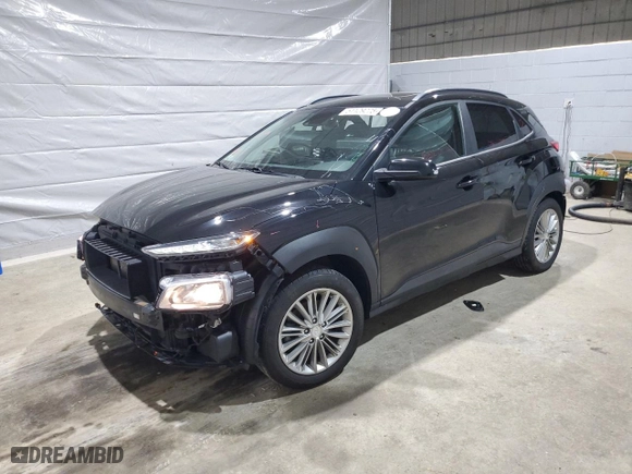 2019 Hyundai Kona SEL with VIN KM8K6CAA6KU319992, listed as a Copart auction lot 51129275 with 52,050 mi miles and Salvage Title. Bid and sale history available at carsss.com. Image 1.