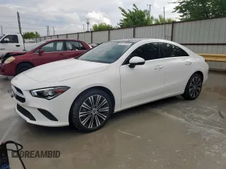 2023 Mercedes-Benz CLA 250 with VIN W1K5J4HB1PN412785, listed as a Copart auction lot 58172615 with 22,998 mi miles and Salvage title. Bid and sale history available at DreamBid. Image 1.