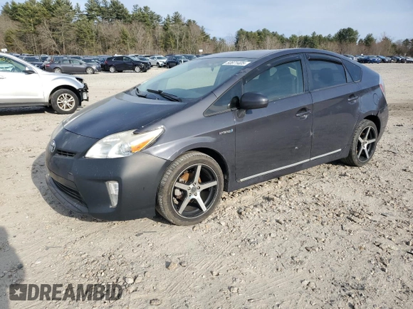 2013 Toyota Prius One with VIN JTDKN3DU6D1647303, listed as a Copart auction lot 50871405 with 192,646 mi miles and Clean Title. Bid and sale history available at carsss.com. Image 1.