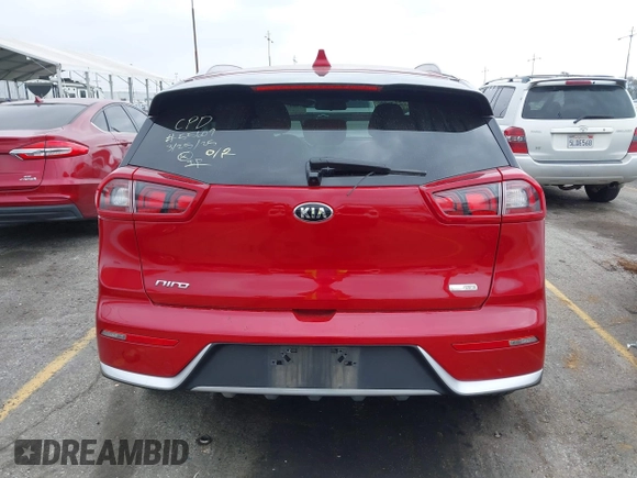 2018 Kia Niro LX with VIN KNDCB3LC7J5140579, listed as a IAAI auction lot 41895014 with 17,683 mi miles. Bid and sale history available at carsss.com. Image 18.