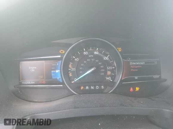 2016 Ford Explorer Sport with VIN 1FM5K8GT1GGA76337, listed as a Copart auction lot 56065885 with 155,258 mi miles and Salvage title. Bid and sale history available at DreamBid. Image 9.