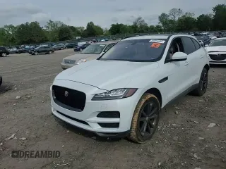 2017 Jaguar F-Pace 35t Prestige with VIN SADCK2BV9HA098225, listed as a Copart auction lot 53854695 with 68,874 mi miles and Salvage title. Bid and sale history available at DreamBid. Image 14.