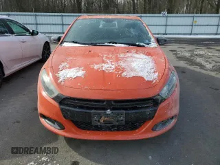 2015 Dodge Dart SXT with VIN 1C3CDFBB8FD320384, listed as a Copart auction lot 89358485 with 99,512 mi miles and Salvage Title. Bid and sale history available at carsss.com. Image 5.