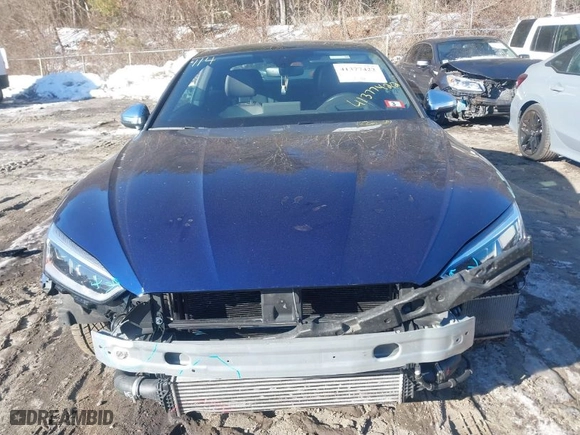 2018 Audi S5 Coupe Prestige with VIN WAUR4AF52JA055241, listed as a IAAI auction lot 41377422 with NaN miles. Bid and sale history available at carsss.com. Image 12.