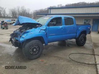2007 Toyota Tacoma with VIN 5TELU42N87Z381933, listed as a Copart auction lot 45102465 with 140,696 mi miles and Salvage Title. Bid and sale history available at DreamBid. Image 1.