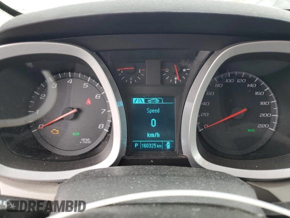 2016 Chevrolet Equinox LT with VIN 2GNALCEK0G6324405, listed as a Copart auction lot 55565095 with 160,325 mi miles and Clean Title. Bid and sale history available at DreamBid. Image 9.