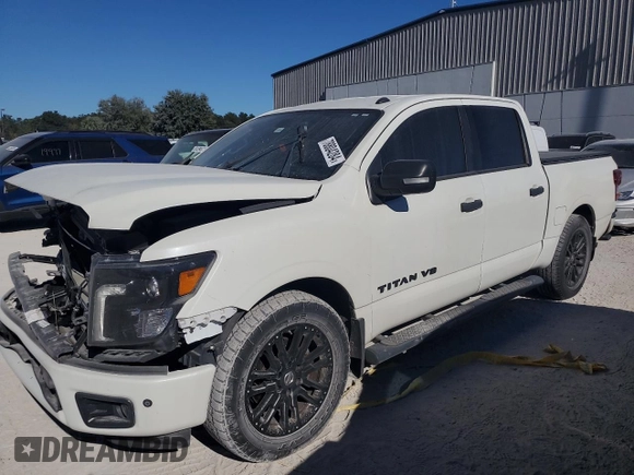 2019 Nissan Titan SV with VIN 1N6AA1E68KN509342, listed as a Copart auction lot 78804284 with 78,285 mi miles and Salvage title. Bid and sale history available at DreamBid. Image 1.