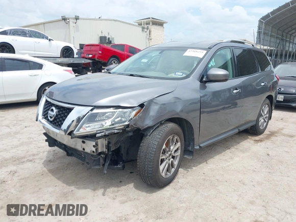 2015 Nissan Pathfinder SV z VIN 5N1AR2MN3FC695332, wystawiony jako IAAI lot #42368253 z przebiegiem 139 040 mil mil oraz . Historia ofert i sprzedaży dostępna na DreamBid. Obrazek 18.