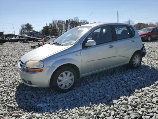 2005 Chevrolet Aveo LS with VIN KL1TD626X5B317681, listed as a Copart auction lot 47705325 with 63,458 mi miles and Salvage title. Bid and sale history available at DreamBid. Image 1.