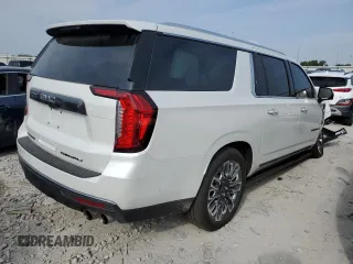 2023 GMC Yukon XL Denali Ultimate with VIN 1GKS2KKL2PR508762, listed as a Copart auction lot 69381794 with 20,195 mi miles and Salvage Title. Bid and sale history available at carsss.com. Image 3.