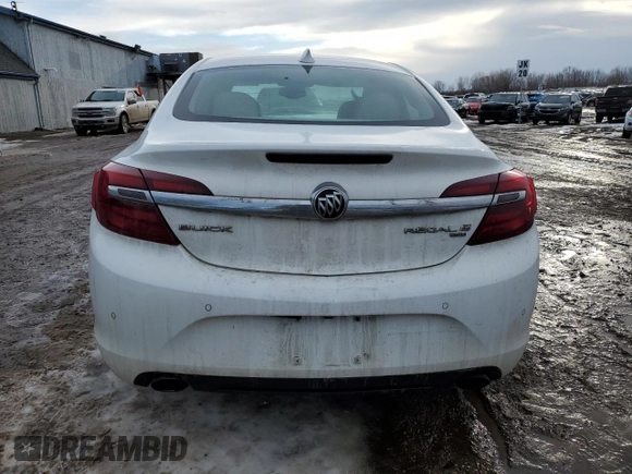2016 Buick Regal Premium II with VIN 2G4GT5GX2G9112106, listed as a Copart auction lot 46031245 with 175,594 mi miles and Clean Title. Bid and sale history available at carsss.com. Image 6.