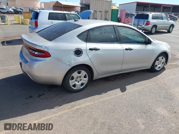2013 Dodge Dart SE with VIN 1C3CDFAA2DD175784, listed as a IAAI auction lot 41896280 with 124,941 mi miles and . Bid and sale history available at carsss.com. Image 4.