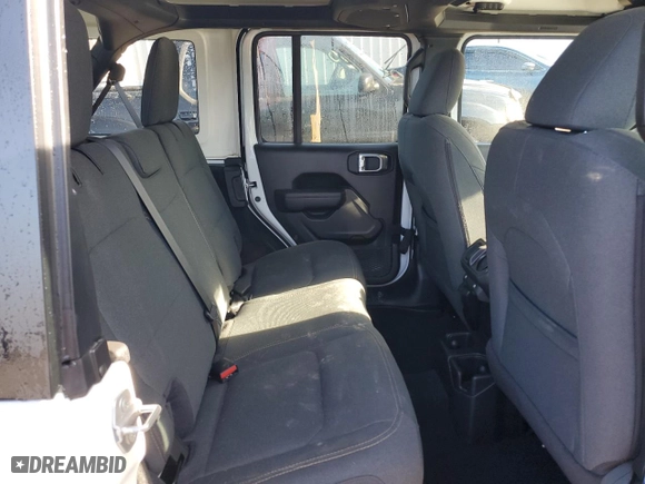 2024 Jeep Wrangler Sport with VIN 1C4PJXDG0RW326239, listed as a Copart auction lot 84757574 with 6,745 mi miles and Salvage Title. Bid and sale history available at carsss.com. Image 11.