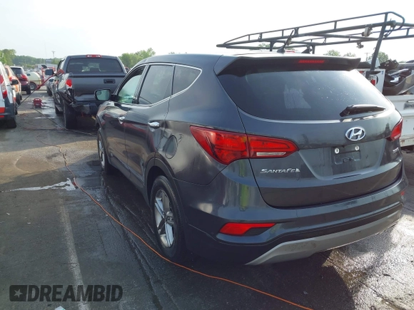 2018 Hyundai Santa Fe 2.4L with VIN 5XYZT3LB0JG525150, listed as a IAAI auction lot 42070377 with 142,418 mi miles and . Bid and sale history available at DreamBid. Image 3.