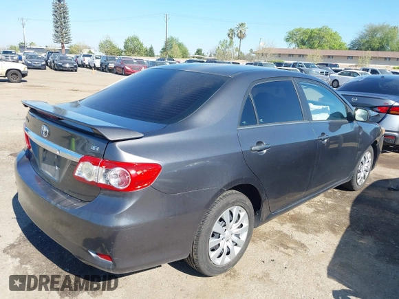 2013 Toyota Corolla L with VIN 5YFBU4EE7DP155925, listed as a IAAI auction lot 41858618 with 146,822 mi miles. Bid and sale history available at carsss.com. Image 4.