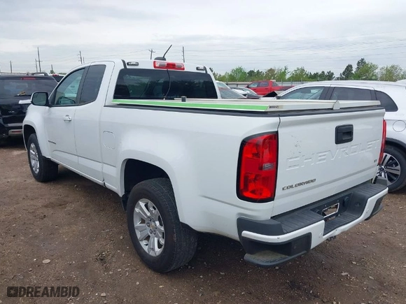 2022 Chevrolet Colorado 2WD LT with VIN 1GCHSCEA3N1210741, listed as a IAAI auction lot 41913320 with 126,197 mi miles. Bid and sale history available at carsss.com. Image 3.
