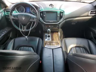 2015 Maserati Ghibli S Q4 with VIN ZAM57RTA6F1150185, listed as a Copart auction lot 69081743 with 95,125 mi miles. Bid and sale history available at carsss.com. Image 8.