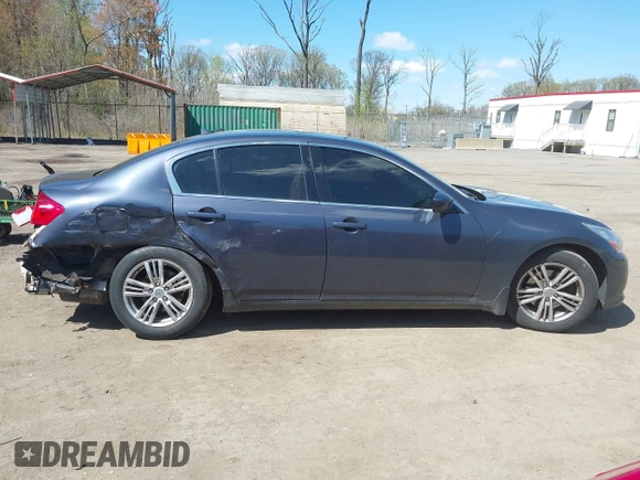 2010 Infiniti G37 x with VIN JN1CV6AR2AM451409, listed as a IAAI auction lot 41990672 with 82,569 mi miles. Bid and sale history available at carsss.com. Image 13.