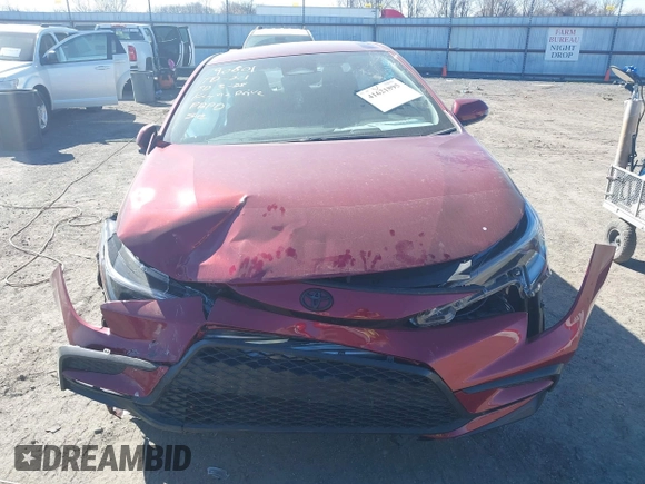 2024 Toyota Corolla SE with VIN 5YFS4MCEXRP217005, listed as a IAAI auction lot 41621895 with 4,177 mi miles and . Bid and sale history available at DreamBid. Image 12.