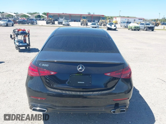2024 Mercedes-Benz C 300 with VIN W1KAF4GBXRR231973, listed as a IAAI auction lot 41728511 with Not Provided miles and . Bid and sale history available at DreamBid. Image 16.