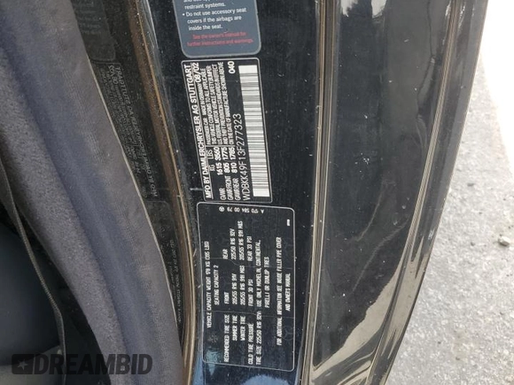 2003 Mercedes-Benz SLK 230 Kompressor with VIN WDBKK49F13F277323, listed as a Copart auction lot 53980515 with 174,276 mi miles and Salvage Title. Bid and sale history available at DreamBid. Image 13.