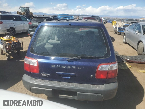 2001 Subaru Forester L with VIN JF1SF63541H756277, listed as a Copart auction lot 49428815 with 146,437 mi miles and Salvage Title. Bid and sale history available at carsss.com. Image 6.