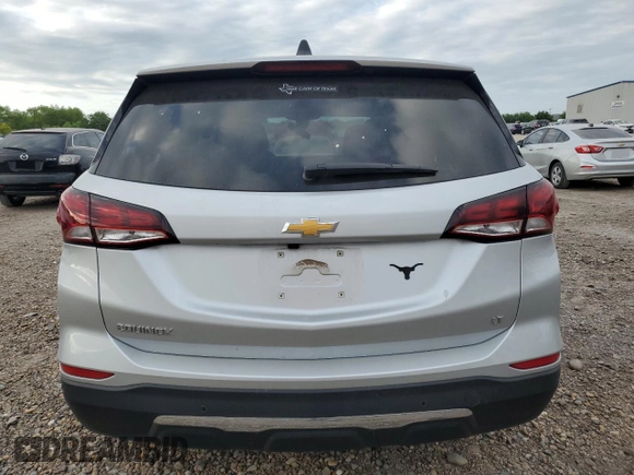 2022 Chevrolet Equinox LT z VIN 3GNAXKEV0NS193161, wystawiony jako Copart lot #51923055 z przebiegiem 52 315 mil mil oraz Szkoda całkowita • Salvage title. Historia ofert i sprzedaży dostępna na DreamBid. Obrazek 6.