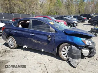 2016 Nissan Sentra SV with VIN 3N1AB7AP4GY319746, listed as a Copart auction lot 53178705 with Not Provided miles and Salvage Title. Bid and sale history available at DreamBid. Image 4.