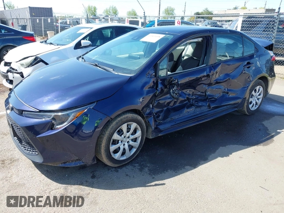 2021 Toyota Corolla LE with VIN 5YFEPMAE0MP197864, listed as a IAAI auction lot 41969458 with 47,655 mi miles and . Bid and sale history available at DreamBid. Image 18.