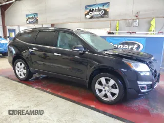 2017 Chevrolet Traverse LT with VIN 1GNKRGKD0HJ349177, listed as a Copart auction lot 50377335 with 72,994 mi miles and Salvage Title. Bid and sale history available at DreamBid. Image 4.