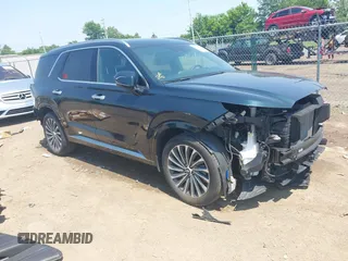 2023 Hyundai Palisade Calligraphy z VIN KM8R74GE4PU590391, wystawiony jako IAAI lot #42475508 z przebiegiem 38 015 mil mil oraz . Historia ofert i sprzedaży dostępna na DreamBid. Obrazek 1.