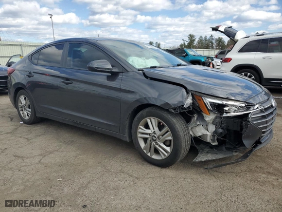 2020 Hyundai Elantra Value Edition with VIN 5NPD84LF1LH611308, listed as a Copart auction lot 52308895 with 92,557 mi miles and Salvage Title. Bid and sale history available at carsss.com. Image 4.