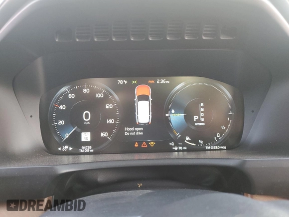 2017 Volvo XC90 Inscription with VIN YV4BC0PL1H1130730, listed as a Copart auction lot 79321434 with 94,729 mi miles and Salvage Title. Bid and sale history available at carsss.com. Image 9.