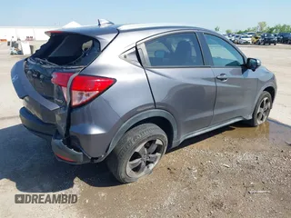 2018 Honda HR-V EX-L Navi with VIN 3CZRU6H7XJM700052, listed as a IAAI auction lot 41956296 with 88,204 mi miles. Bid and sale history available at carsss.com. Image 4.