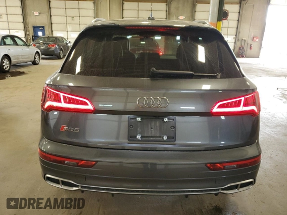 2019 Audi SQ5 Prestige with VIN WA1C4AFYXK2069963, listed as a Copart auction lot 55165124 with 50,558 mi miles and Salvage Title. Bid and sale history available at DreamBid. Image 6.