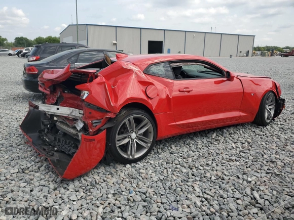 2017 Chevrolet Camaro 1LT with VIN 1G1FB1RS9H0208316, listed as a Copart auction lot 50181505 with 72,292 mi miles and Non Repairable. Bid and sale history available at carsss.com. Image 3.