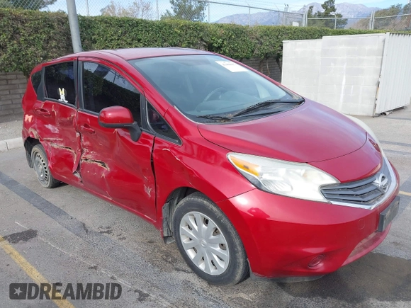 2014 Nissan Note S with VIN 3N1CE2CP5EL385359, listed as a IAAI auction lot 41400657 with 82,801 mi miles and . Bid and sale history available at DreamBid. Image 1.