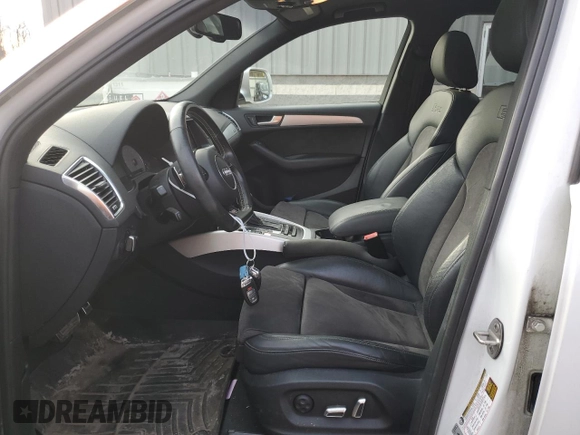 2016 Audi SQ5 Premium Plus with VIN WA1CCAFP2GA009666, listed as a Copart auction lot 76246243 with 89,356 mi miles. Bid and sale history available at carsss.com. Image 7.