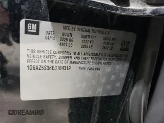 2014 Cadillac CTS Premium AWD с VIN 1G6AZ5S36E0184319, выставлен на аукционе Copart как лот 57847875 с пробегом 86 669 миль миль и Списание • Salvage title. История ставок и продаж доступна на DreamBid. Изображение 12.